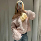 Fashion-Forward Talenza Women's Loose High Street Sweater