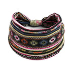 Bohemian Cotton Headscarf for Effortless Style