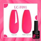 Vibrant LILYCUTE 129 Colors Gel Polish - 7ML Perfection
