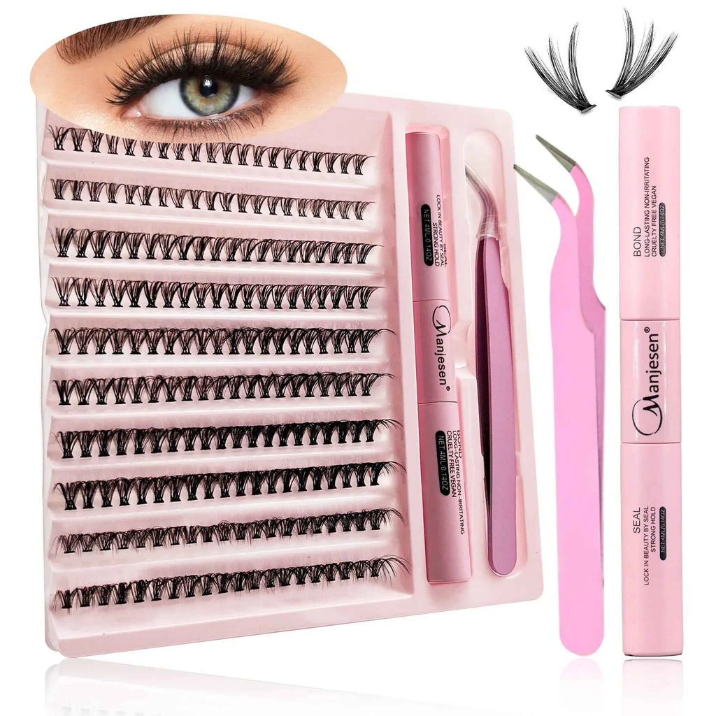 Complete Eyelash Extension Kit with Bond & Seal Tools