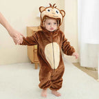 Adorable Monkey Onesie Jumpsuit for Newborns
