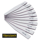 Precision Half Moon Nail File Buffer - 100/180 Grit