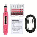 Precision Nail Drill Set for Professional Home Manicures