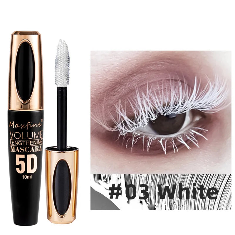 5D Waterproof Eye Black: Smudge-Proof & Curly Perfection