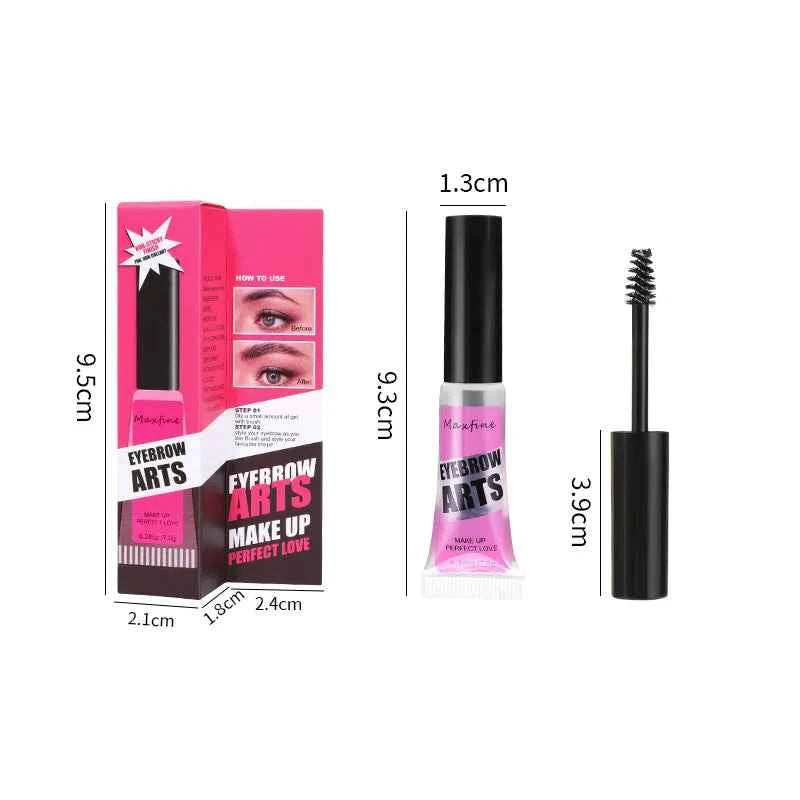 Long-Lasting Waterproof Eyebrow Gel for Flawless Brows