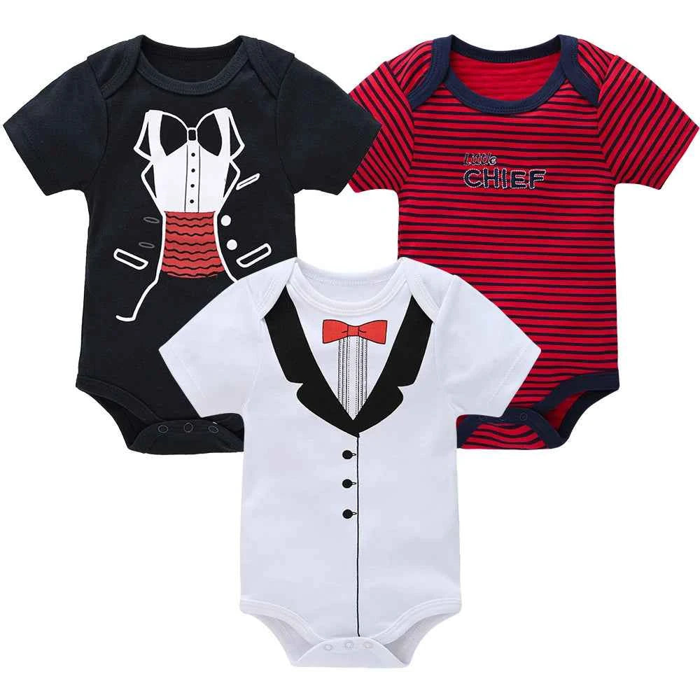Comfy Cotton Baby Boy Outfit - Perfect for Summer Fun