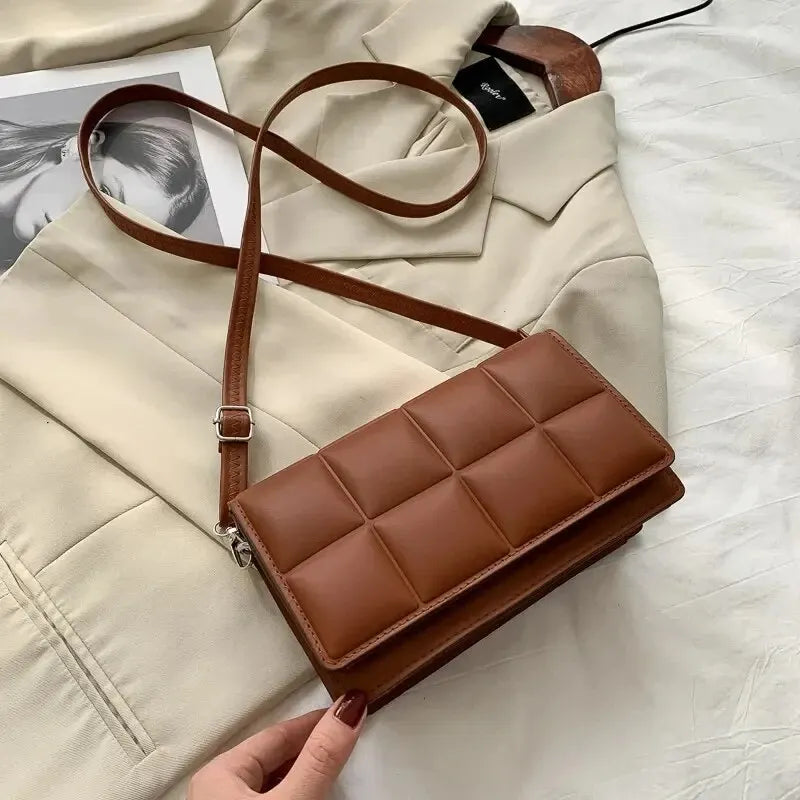 Chic 2025 Designer Women's PU Leather Crossbody Bag