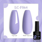 Vibrant LILYCUTE 129 Colors Gel Polish - 7ML Perfection