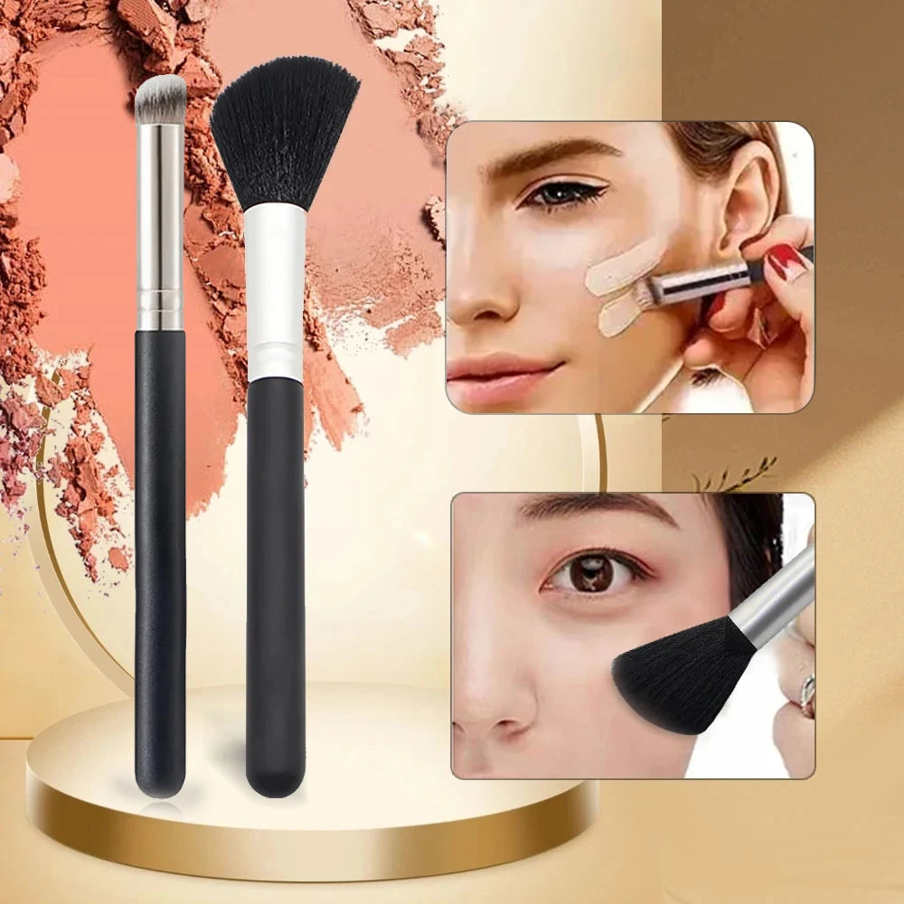 Professional Contour & Blusher Brush for Perfect Coverage