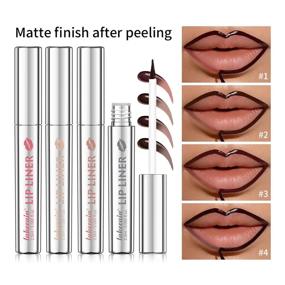 Ultimate Waterproof Lip Color: Brown Peel-Off Tint