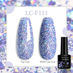 Vibrant LILYCUTE 129 Colors Gel Polish - 7ML Perfection