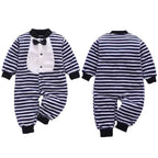 Cozy Flannel Infant Jumpsuit for Newborns 0-18 Months