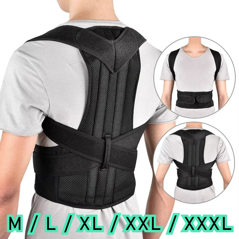 Adjustable Lumbar Support Vest for Optimal Posture