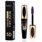 5D Waterproof Eye Black: Smudge-Proof & Curly Perfection