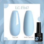 Vibrant LILYCUTE 129 Colors Gel Polish - 7ML Perfection