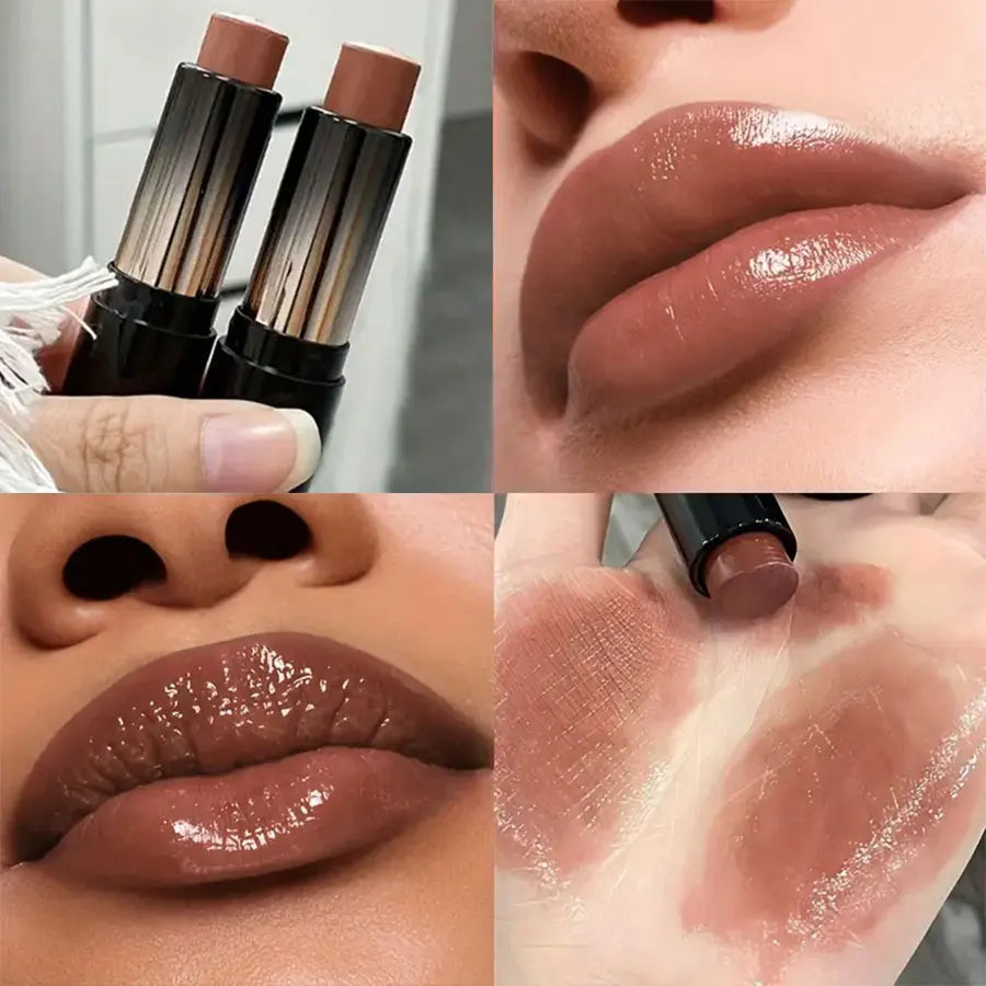 Waterproof Red Brown Lipstick - Perfect for Any Occasion