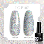 Vibrant LILYCUTE 129 Colors Gel Polish - 7ML Perfection