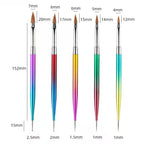 Precision Nail Art Brush Set: 5/20 Pcs for Masterful Designs
