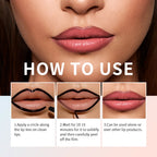 Ultimate Waterproof Lip Color: Brown Peel-Off Tint