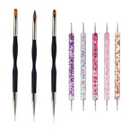 Precision Nail Art Brush Set: 5/20 Pcs for Masterful Designs