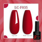 Vibrant LILYCUTE 129 Colors Gel Polish - 7ML Perfection