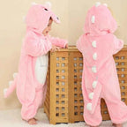 Cozy Unicorn & Dinosaur Baby Rompers for Boys & Girls