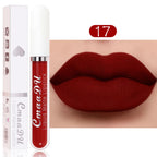 Waterproof Matte Liquid Lipstick - CmaaDu Red Elegance