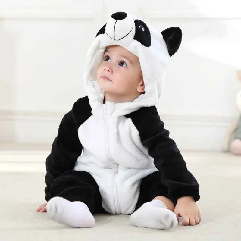 Cozy Unicorn & Dinosaur Baby Rompers for Boys & Girls