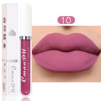 Waterproof Matte Liquid Lipstick - CmaaDu Red Elegance