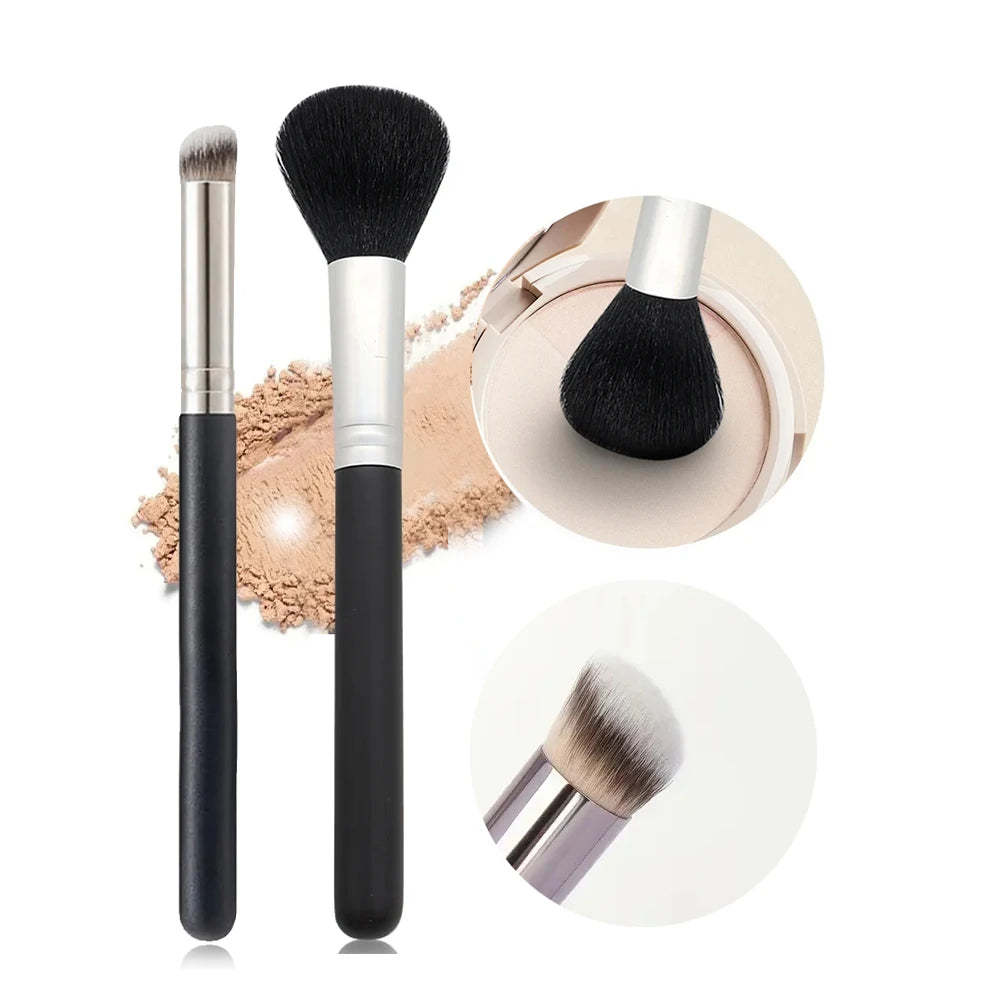 Professional Contour & Blusher Brush for Perfect Coverage