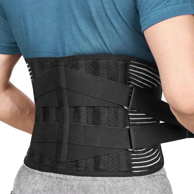 Adjustable Lumbar Support Belt for Back Pain Relief