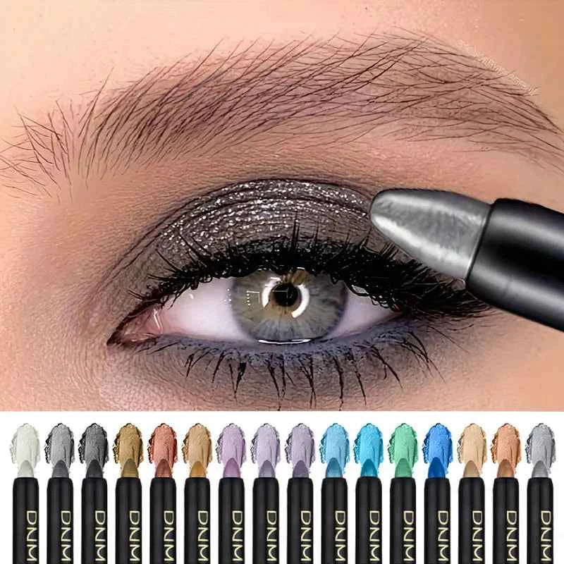 Vibrant Pearlescent Eyeliner: 16 Colors for Stunning Eyes