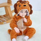 Cozy Unicorn & Dinosaur Baby Rompers for Boys & Girls