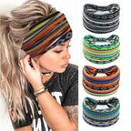 Bohemian Cotton Headscarf for Effortless Style
