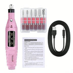 Precision Nail Drill Set for Professional Home Manicures