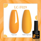 Vibrant LILYCUTE 129 Colors Gel Polish - 7ML Perfection
