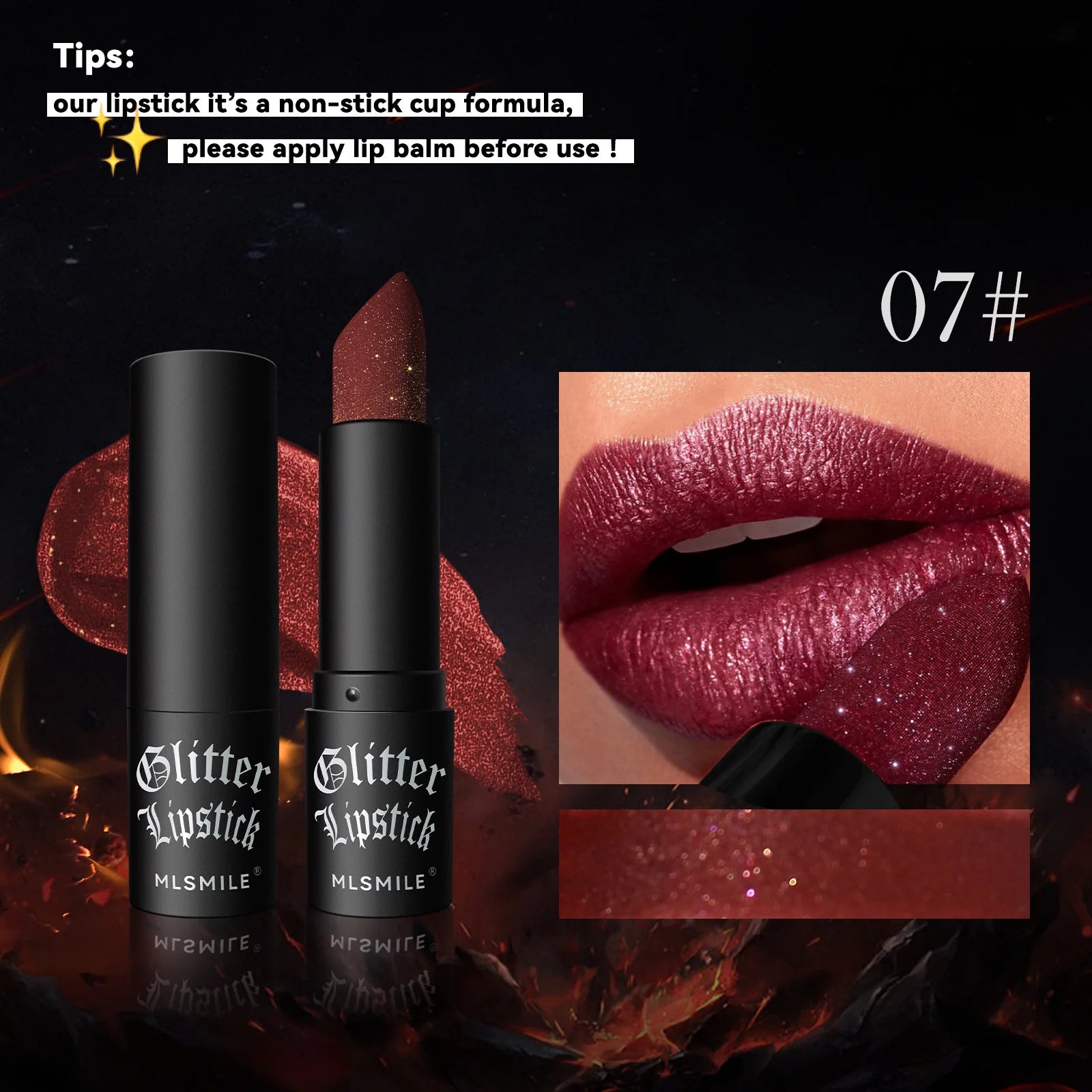 Waterproof Metallic Lip Gloss: 7 Shades of Glam