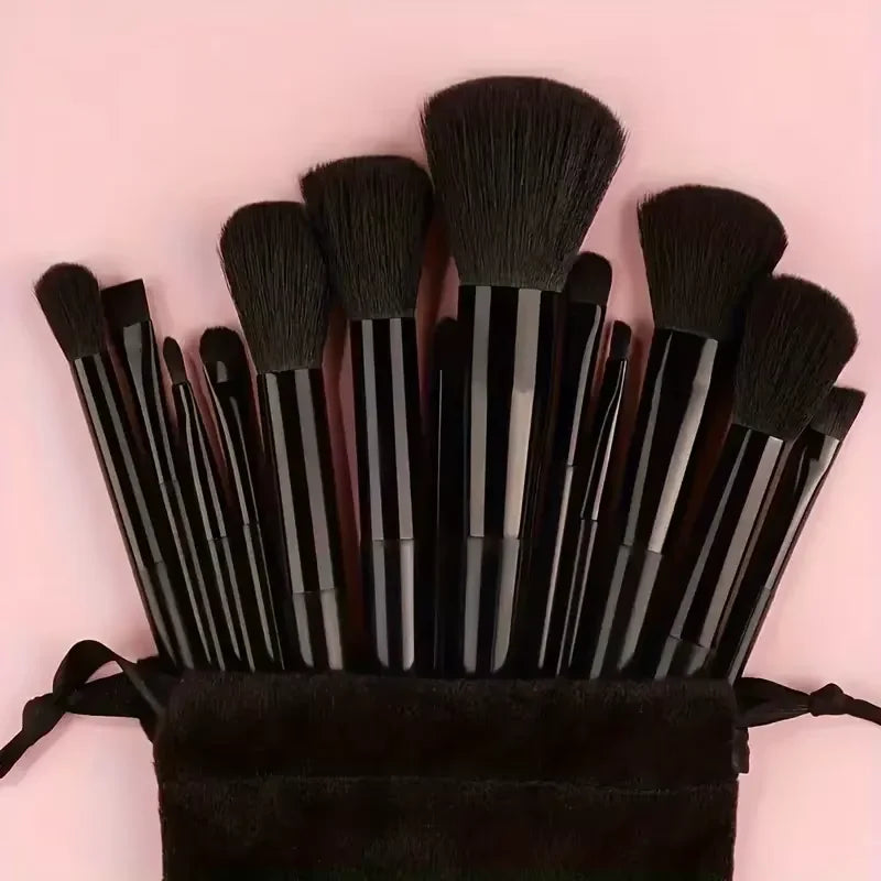 Essential 13-Piece Makeup Brush Set for Flawless Beauty