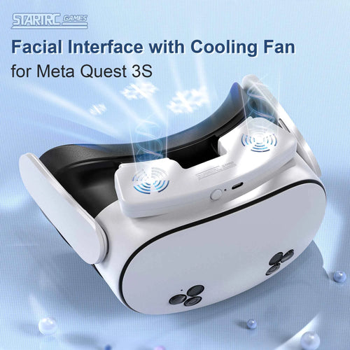4-in-1 Cooling Face Mask Cover for Meta Quest 3S