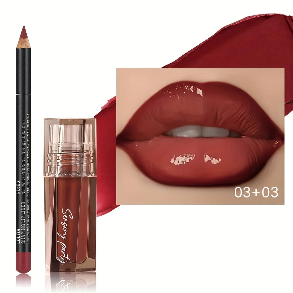 3D Lip Contour Kit: Hydrating Gloss & Liner Duo