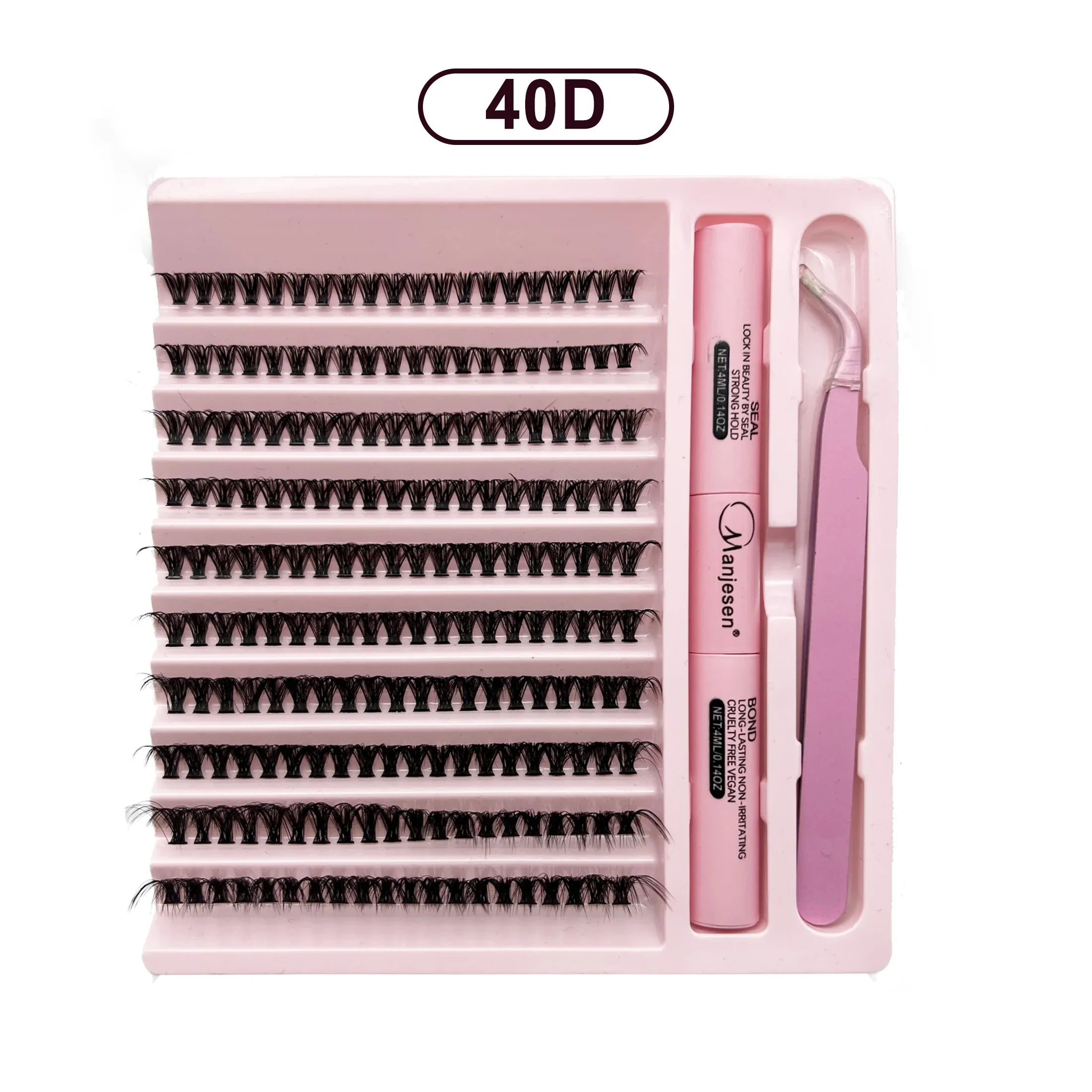 Complete Eyelash Extension Kit with Bond & Seal Tools