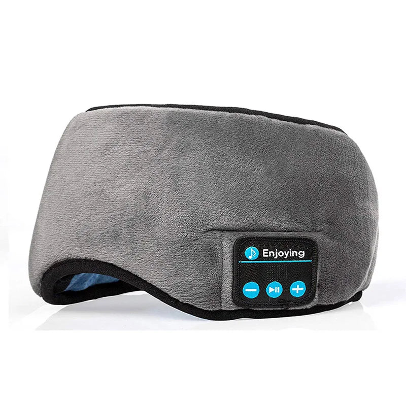 Smart Bluetooth Eye Mask: Sleep Headphones for Travel