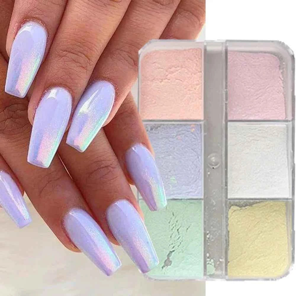 Moonlight Metallic Chrome Nail Powder for Stunning Effects