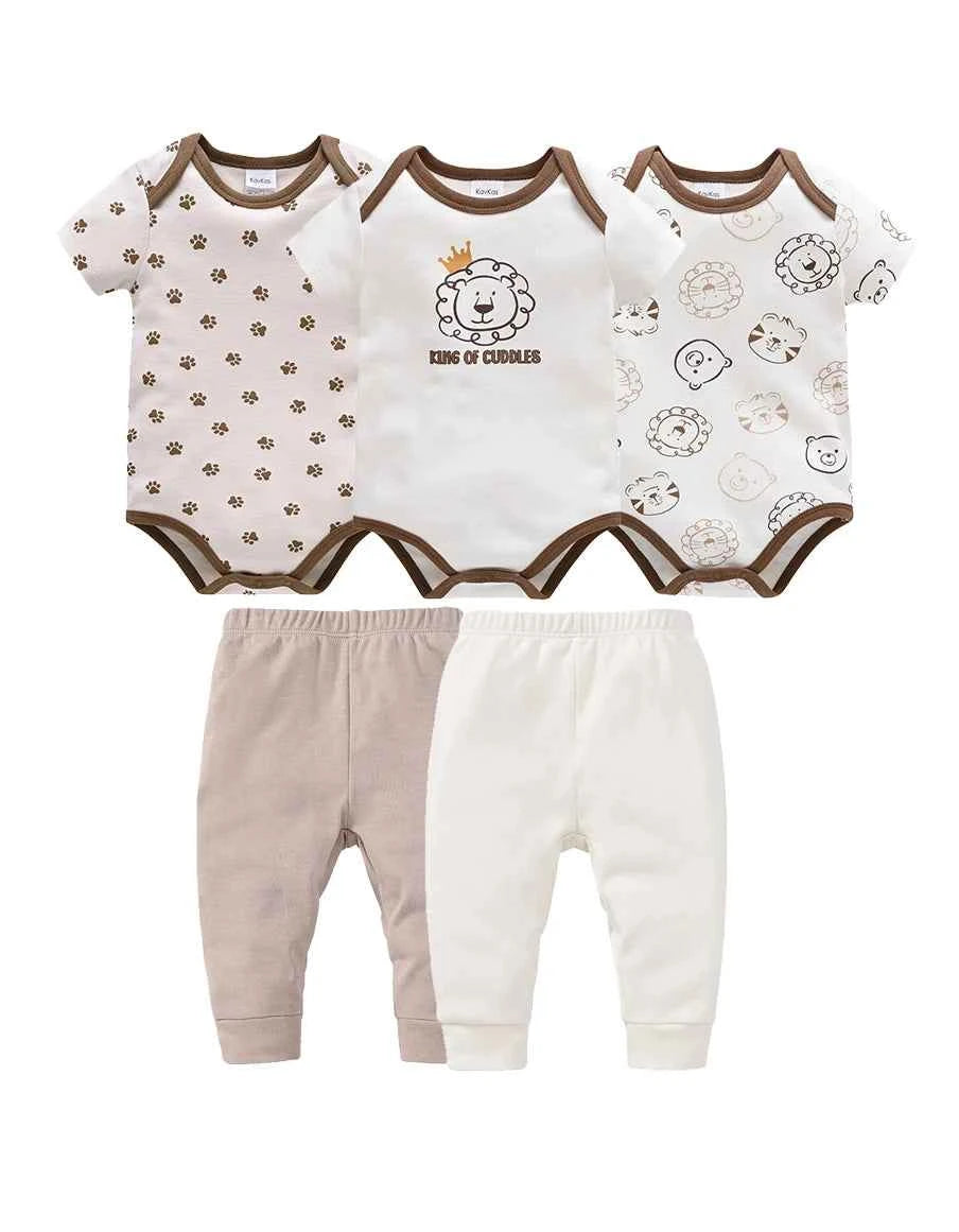 Comfy Cotton Baby Boy Outfit - Perfect for Summer Fun
