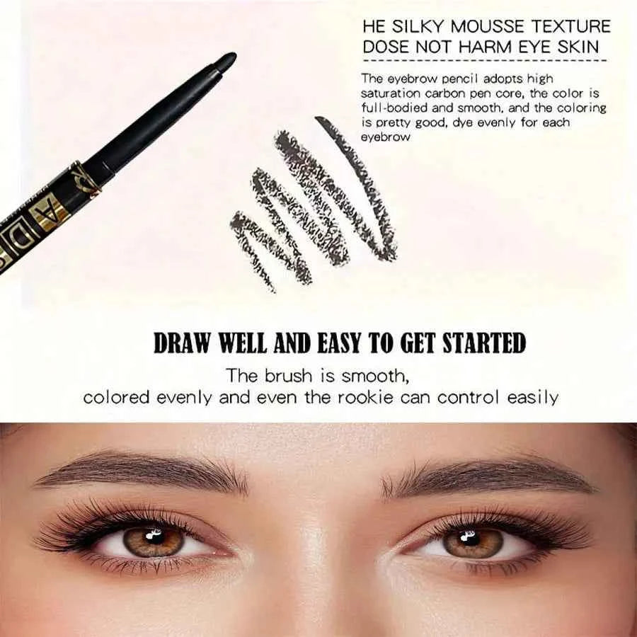 Bold Black Eyeliner Pencils – Waterproof & Smudge-Proof Set
