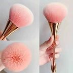 Soft Rose Golden Brush Set: Highlight, Blush & Powder