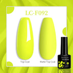 Vibrant LILYCUTE 129 Colors Gel Polish - 7ML Perfection