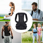 Adjustable Lumbar Support Vest for Optimal Posture