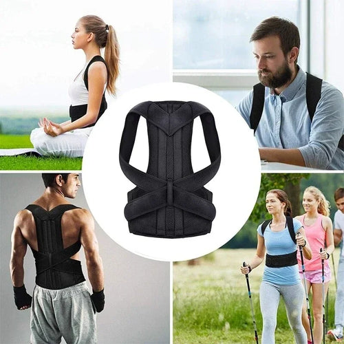Adjustable Lumbar Support Vest for Optimal Posture
