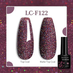 Vibrant LILYCUTE 129 Colors Gel Polish - 7ML Perfection